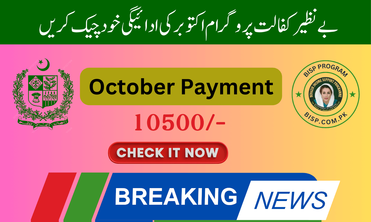 BISP October Payment